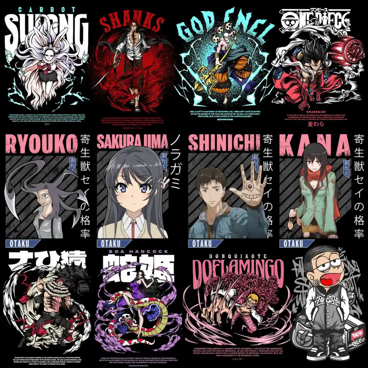 Anime T-Shirt Design