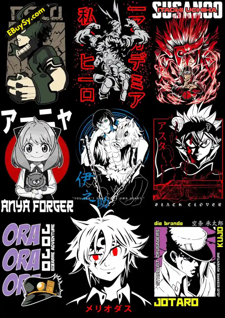 Anime T-Shirt Design