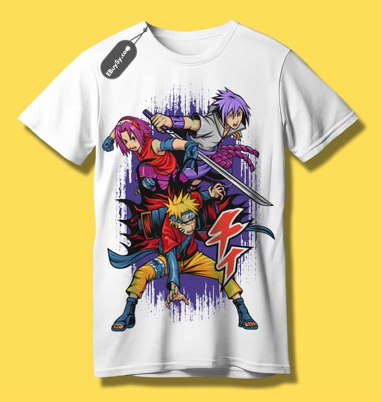 Anime T-shirt design