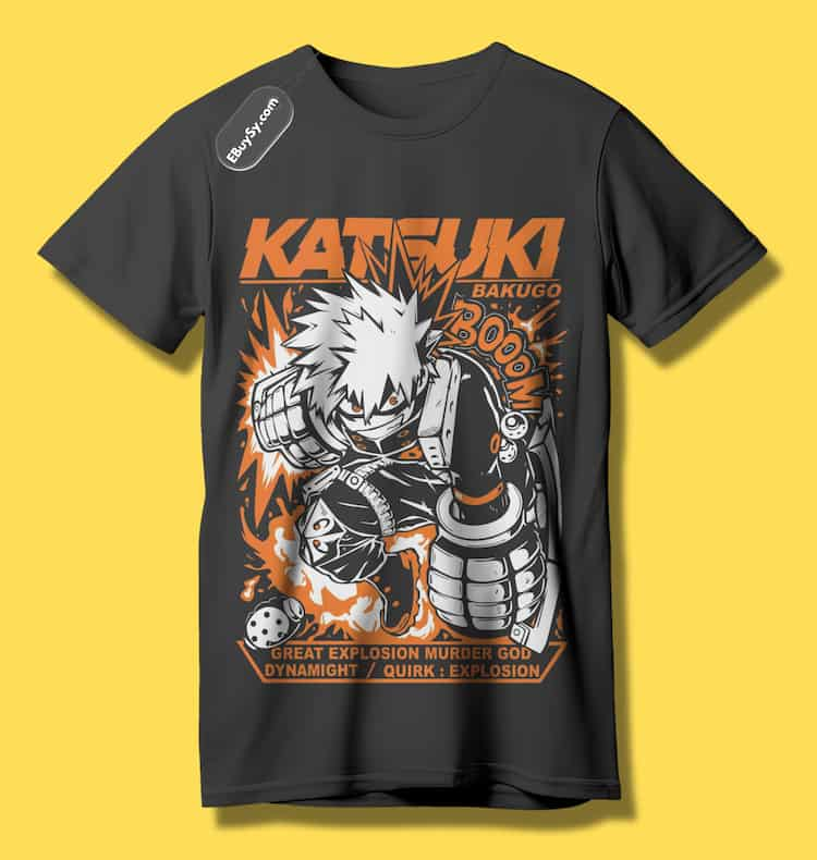 Anime T-shirt design